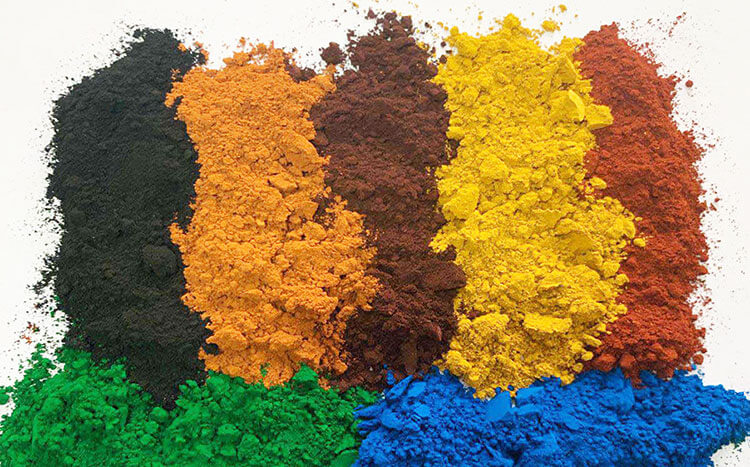 彩色氧化鐵顏料色粉