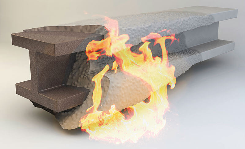 科萊恩不含三聚氰胺的膨脹型涂料阻燃劑效果