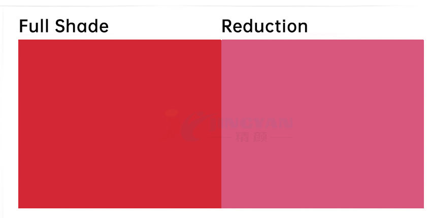 單偶氮顏料紅146顏色色卡