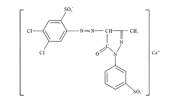 顏料黃183分子結(jié)構(gòu)圖