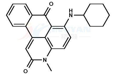 溶劑紅149化學結(jié)構(gòu)分子式圖