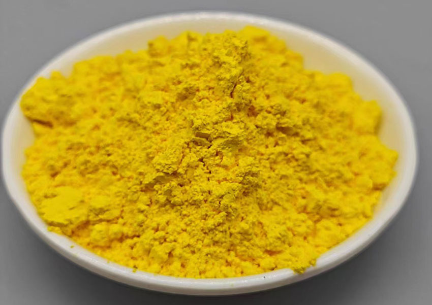 釩酸鉍黃色粉實(shí)拍圖