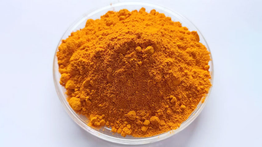 顏料黃192色粉實(shí)拍圖