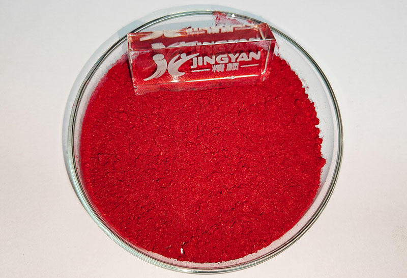 潤巴熒光紅4B色粉實拍圖